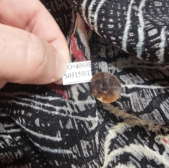 Citron Santa Monica XS Silk Multicolor Cardigan - Picture 8 of 8